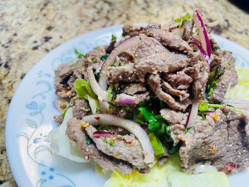 Spicy Beef Salad